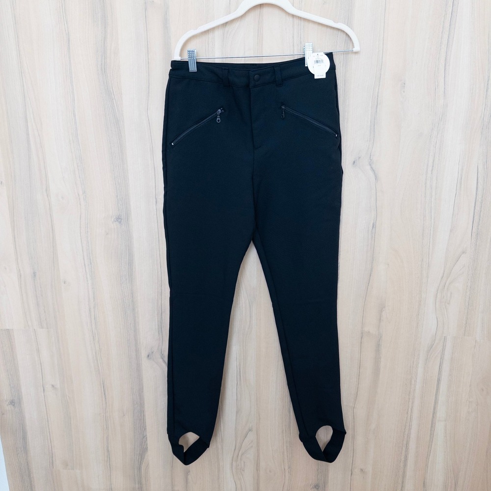 Offline by Aerie Chillside Stirrup Ski Pants Small Black Activewear Utility NWT
